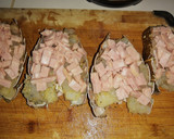 Foto del paso 3 de la receta: Langosta rellena de jamón y queso