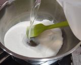 Foto langkah ke 5 dari resep Puding Lapis Anyaman Tiga Rasa.