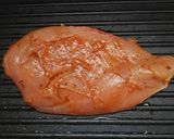 A picture of step 2 of Chicken Steak.