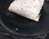 A picture of step 6 of Chicken tortilla wrap.