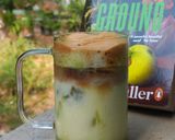 Foto langkah ke 3 dari resep Matcha Creamy Latte.