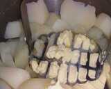Foto del paso 6 de la receta: Cordero rallado con judías verdes y puré de patatas