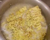 A picture of step 2 of Sharp sharp noodles😂.