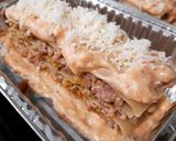 Foto del paso 5 de la receta Lasaña de chorizo criollo con bechamel de chimichurri