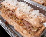 Foto del paso 5 de la receta: Lasaña de chorizo criollo con bechamel de chimichurri