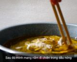 Hình bước làm 3 của món Bánh Mì Chiên Nhân Nấm Bào Ngư