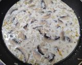 Foto langkah ke 4 dari resep Spaghetti creamy mushroom.