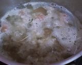 รูปขั้นตอนการทำที่ 3 ของ ซุปมักกะโรนี,หมูสับ,เต้าหู้ไข่ - คีโต