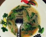 รูปขั้นตอนการทำที่ 2 ของ ไข่เจียวใบโหระพา