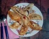 A picture of step 18 of North indian  gujiya in bengali style.