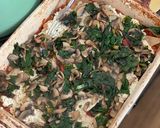 A picture of step 8 of Mushroom and chard Lasagne.