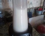A picture of step 2 of Hemp Milk.