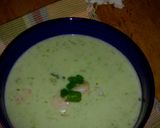A picture of step 4 of Prawns in Coconut milk.