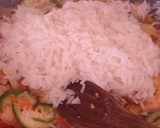 Foto del paso 7 de la receta: Arroz con verduras y camarones al wok