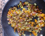 Foto del paso 4 de la receta: Calabacín con huevo y jamón