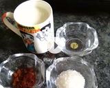 A picture of step 1 of Hand beaten coffee.