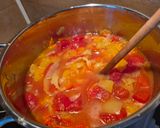 Őszibarack és sárgabarack dzsem recept fázis 4 fotója