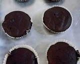 Foto langkah ke 5 dari resep Chocolate cup cake (tanpa pengembang / bp).