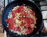 Foto del paso 3 de la receta: "Tallarines" de zucchini, con "pomarola" de seitán. ✨️♻️