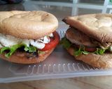 Foto del paso 3 de la receta: Sándwich pollo con pan nube! O calorías!!!😀