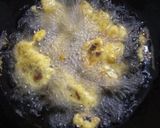 A picture of step 5 of Fried mutton snack#4weekschallenge.