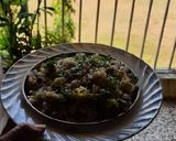 A picture of step 6 of Sabudana khichadi.