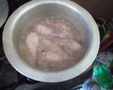 A picture of step 1 of Tumeric Crumb Coated Chicken.