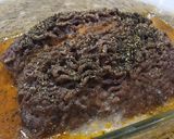 Foto del paso 5 de la receta Cerebro de Carne Picada asada con corazón de Tomate y Salsa sangrienta
