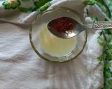 A picture of step 1 of Rasgulla in Rabri.