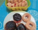 Foto langkah ke 14 dari resep Donat Bomboloni Stroberi.
