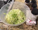 A picture of step 1 of Homemade pork and cabbage dumpling 🥟.