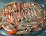 Foto del paso 4 de la receta: Boquerones al horno con pimientos morrón