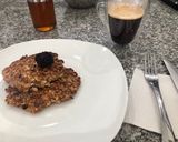 Foto del paso 3 de la receta: Tortilla de Avena c/miel, nuez y arándanos
