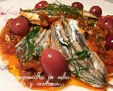 Foto del paso 13 de la receta Cazuela de boqueroncillos, en salsa de tomate, ajo y perejil