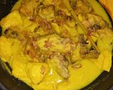 Foto langkah ke 6 dari resep Opor Ayam Tahu.