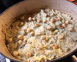 A picture of step 7 of Shepherd’s pie with a celeriac mash - vegan.
