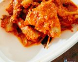 Foto langkah ke 4 dari resep Nasi Padang dengan Rendang Ayam Kampung.