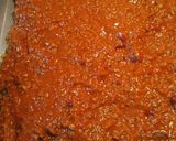 A picture of step 6 of Eggplant Chili-Fries or Chili over Fried Eggplant.