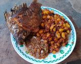 Une image de l'étape 9 de Alloco 🍌poisson frire🐟 avec une petit pâte de piment 🌶️.