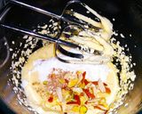 A picture of step 3 of Aamrakhand or Mango shrikhand.