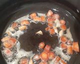 A picture of step 2 of Cream of Lentil and Pumpkin Soup.