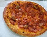 Foto langkah ke 10 dari resep Pizza lezat praktis.