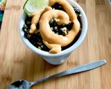 A picture of step 4 of Griddled Esquites.