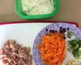 Foto langkah ke 1 dari resep Steamed spring rolls / lumpia basah.