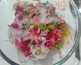 वेजिटेबल मूली का लच्छा (vegetable mooli ka laccha recipe in Hindi) रेसिपी चरण 3 फोटो