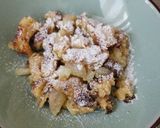 Császármorzsa körtével recept fázis 4 fotója