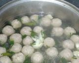 Foto langkah ke 4 dari resep Bakso ayam.