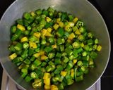 ભીંડા બટાકા નું શાક (Bhinda Bataka Shak Recipe In Gujarati) રેસીપી સ્ટેપ2ફોટો