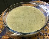 Une image de l'étape 11 de Velouté de courgettes et pommes de terre à la crème.