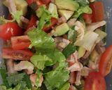 Hình bước làm 4 của món Salat made in OLa😁😁